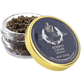 Tsar Nicoulai Reserve caviar